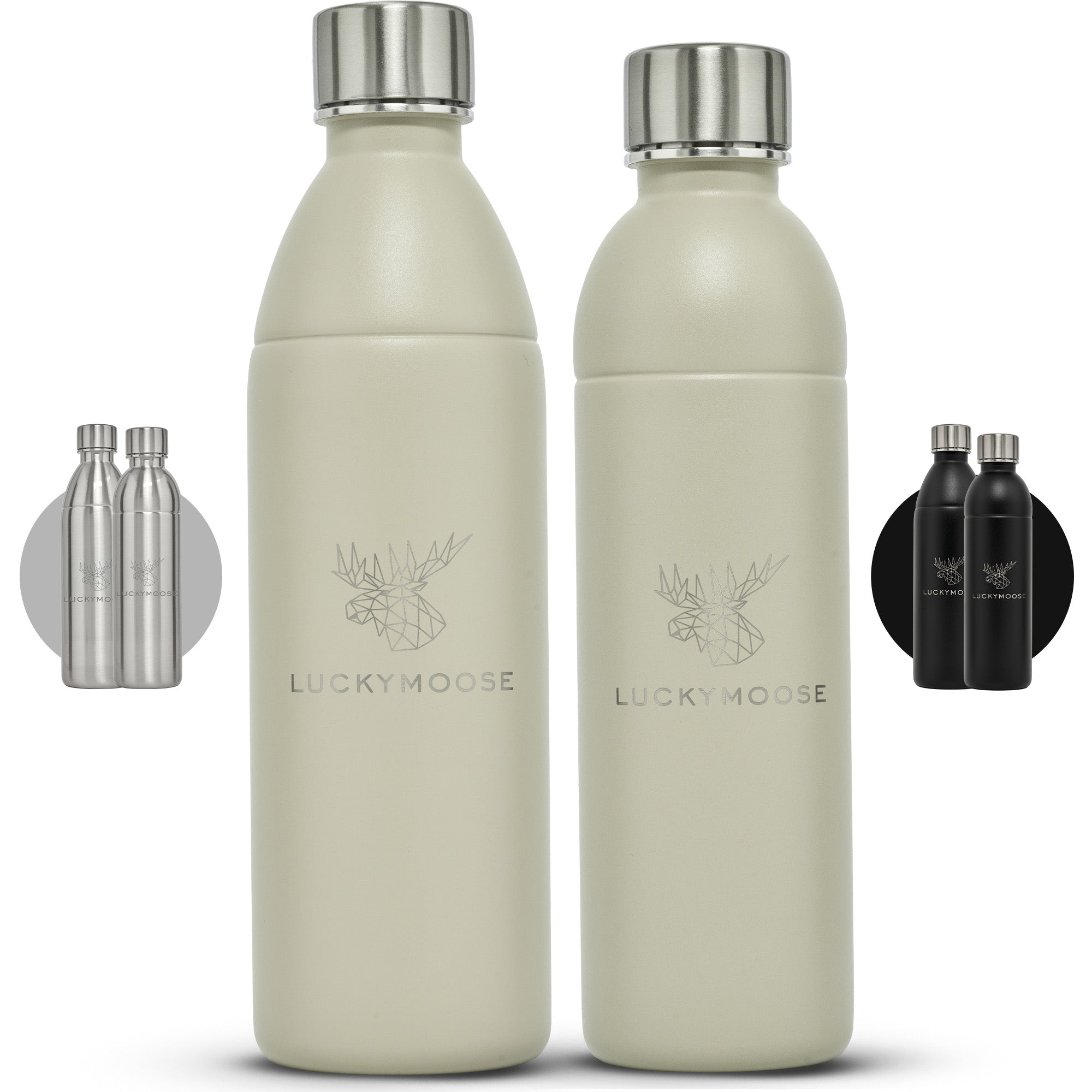 Infinity Edelstahlflasche für Sodastream TERRA & DUO