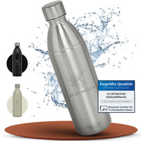 Infinity Edelstahlflasche für 1,1L & 0,75L Sodastream TERRA & DUO