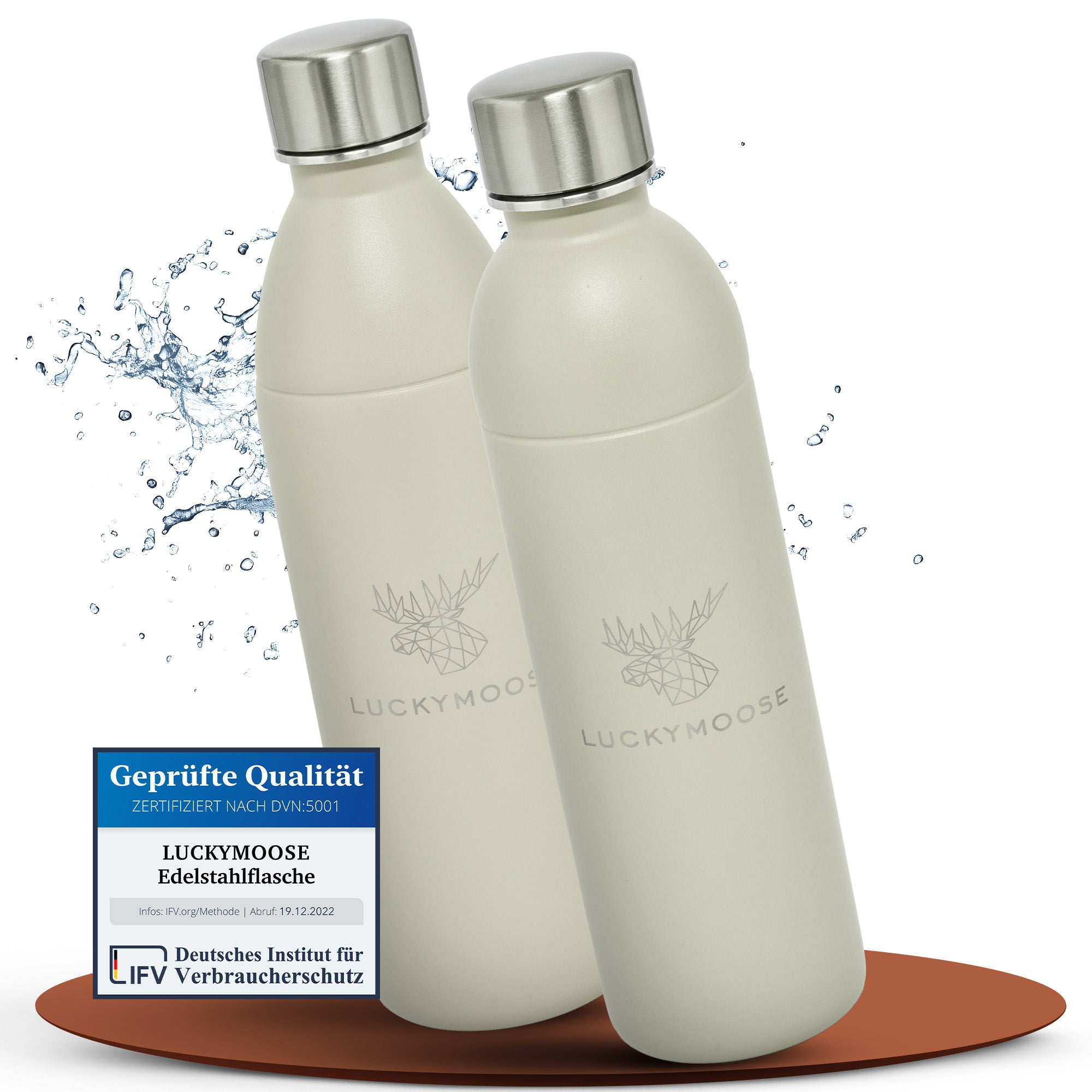 Infinity Edelstahlflasche für 1,1L & 0,75L Sodastream TERRA & DUO