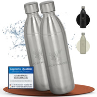 Infinity Edelstahlflasche für 1,1L & 0,75L Sodastream TERRA & DUO