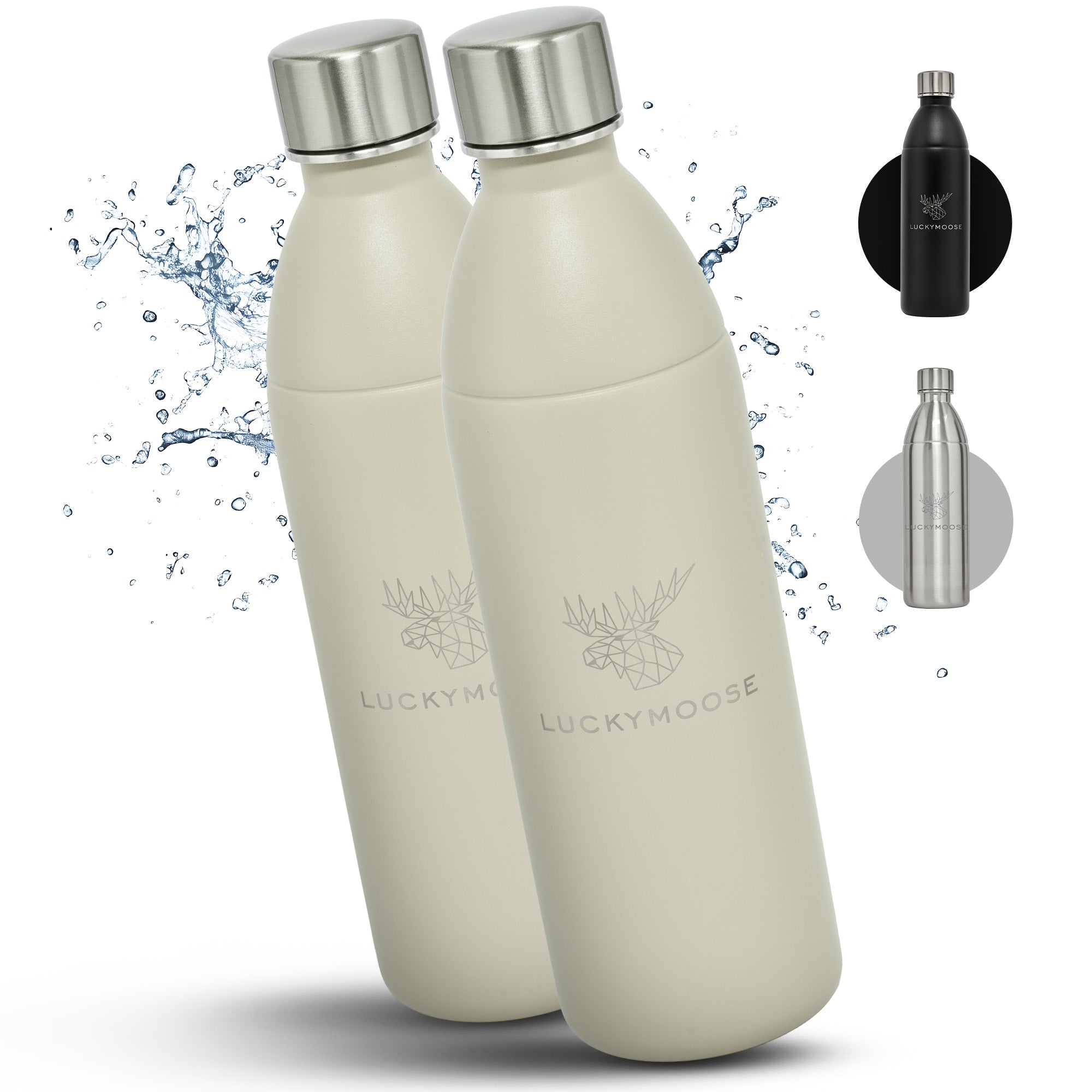 Infinity Edelstahlflasche für Sodastream TERRA & DUO