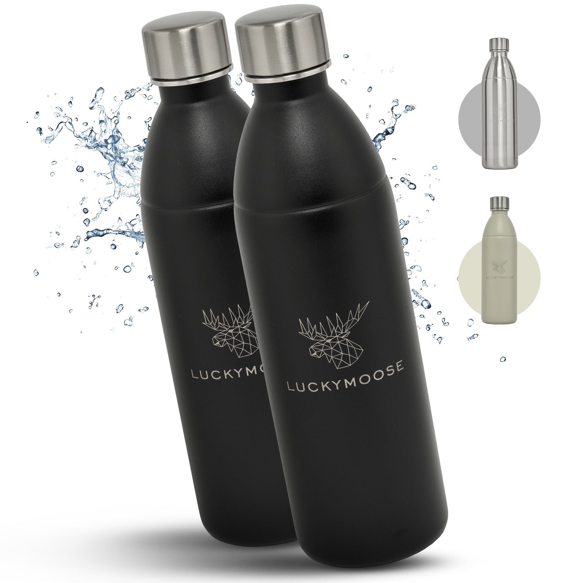 Infinity Edelstahlflasche für Sodastream TERRA & DUO