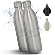 Infinity Edelstahlflasche für Sodastream TERRA & DUO