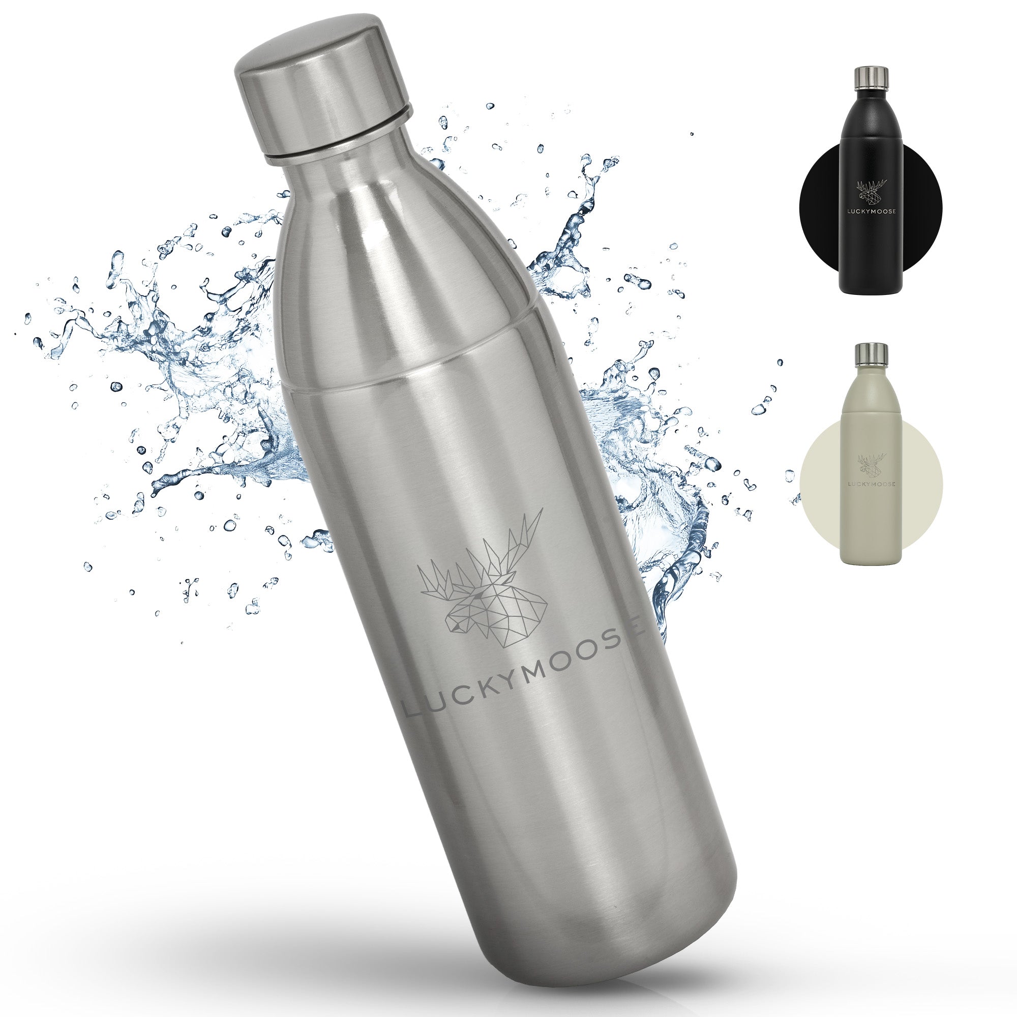 Infinity Edelstahlflasche für Sodastream TERRA & DUO