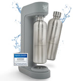 Infinity Wassersprudler mit 2x 1,25L Edelstahlflaschen