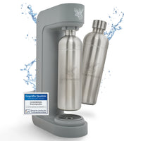 Infinity Wassersprudler mit 2x 1,25L Edelstahlflaschen