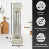 Infinity Wassersprudler mit 2x 1,25L Edelstahlflaschen