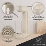 Infinity Wassersprudler mit 2x 1,25L Edelstahlflaschen