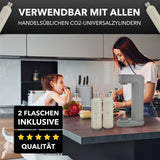 Infinity Wassersprudler mit 2x 1,25L Edelstahlflaschen