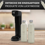 Infinity Wassersprudler mit 2x 1,25L Edelstahlflaschen