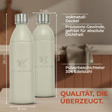 Infinity Edelstahlflasche für 1,1L & 0,75L Sodastream TERRA & DUO