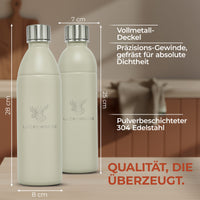 Infinity Edelstahlflasche für 1,1L & 0,75L Sodastream TERRA & DUO