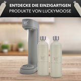 Infinity Wassersprudler mit 2x 1,25L Edelstahlflaschen