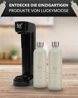 Infinity Edelstahlflasche 1,25L für Aarke, Philips, Brita