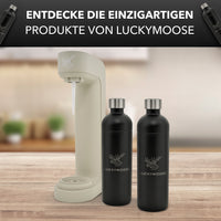 Infinity Wassersprudler mit 2x 1,25L Edelstahlflaschen