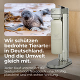 Infinity-S Wassersprudler mit 2x 1,25L Edelstahlflaschen