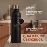 Infinity Edelstahlflasche für 1,1L & 0,75L Sodastream TERRA & DUO