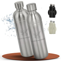 Infinity Edelstahlflasche 1,25L für Aarke, Philips, Brita