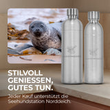 Infinity Edelstahlflasche 1,25L für Aarke, Philips, Brita