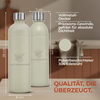 Infinity Edelstahlflasche 1,25L für Aarke, Philips, Brita