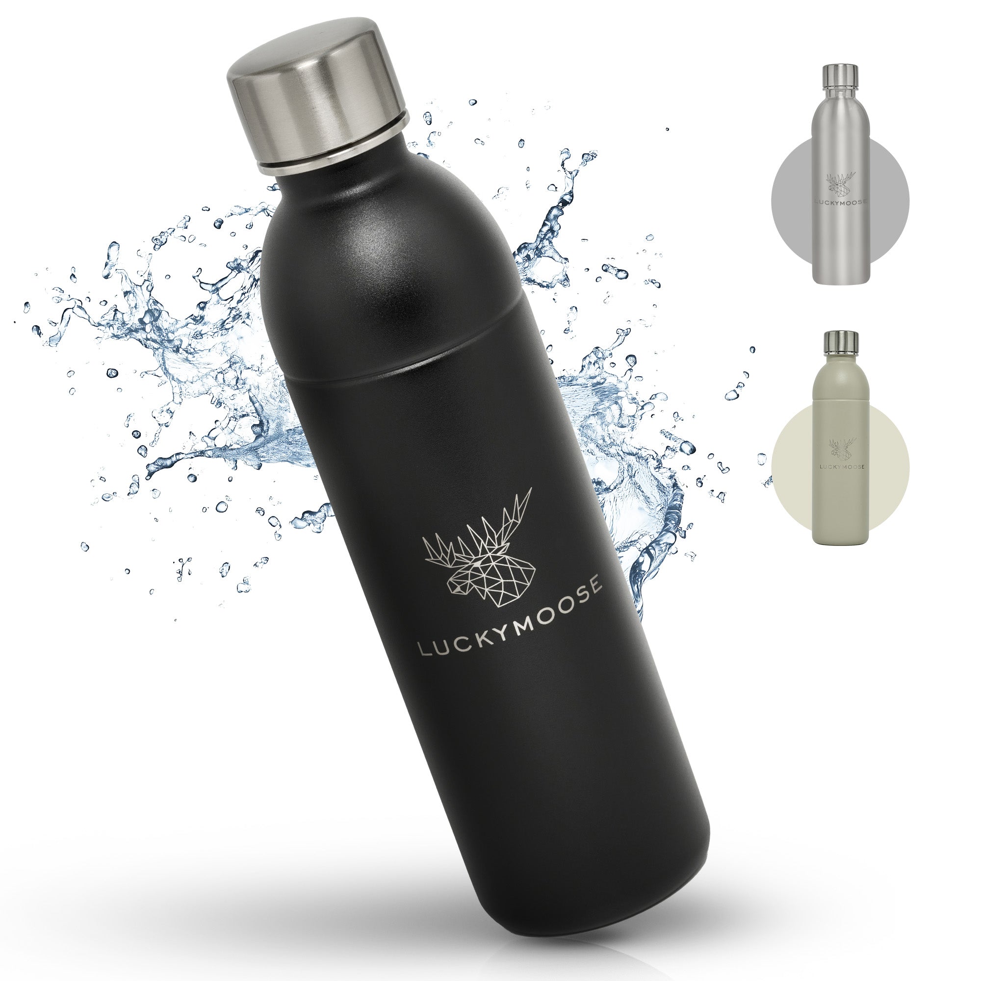 Infinity Edelstahlflasche für Aarke, Philips, Brita