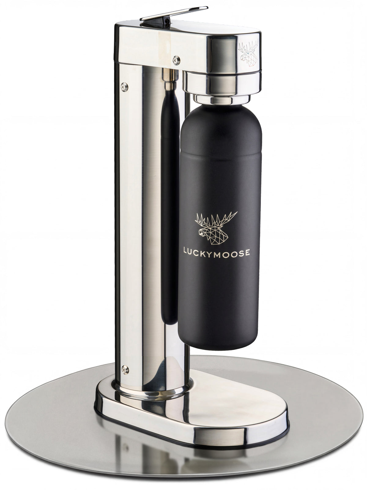 Infinity-S Wassersprudler mit 1,25L Edelstahlflaschen