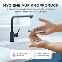 Infinity-S Wassersprudler mit 1,25L Edelstahlflaschen