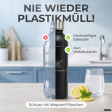 Bouteille en acier inoxydable Infinity pour 1,1L & 0,75L Sodastream TERRA & DUO