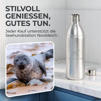Bouteille en acier inoxydable Infinity pour 1,1L & 0,75L Sodastream TERRA & DUO