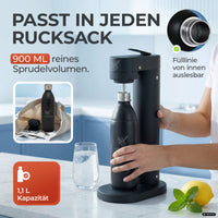 Bouteille en acier inoxydable Infinity pour 1,1L & 0,75L Sodastream TERRA & DUO