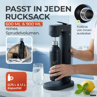 Bouteille en acier inoxydable Infinity pour 1,1L & 0,75L Sodastream TERRA & DUO