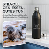 Bouteille en acier inoxydable Infinity pour 1,1L & 0,75L Sodastream TERRA & DUO
