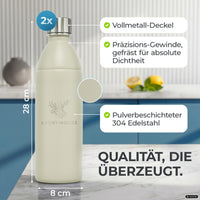 Bouteille en acier inoxydable Infinity pour 1,1L & 0,75L Sodastream TERRA & DUO