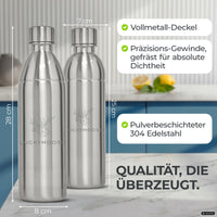 Bouteille en acier inoxydable Infinity pour 1,1L & 0,75L Sodastream TERRA & DUO