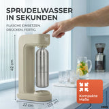 Infinity Wassersprudler mit 1,25L Edelstahlflaschen