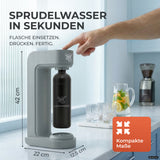 Infinity Wassersprudler mit 1,25L Edelstahlflaschen
