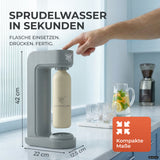Infinity Wassersprudler mit 1,25L Edelstahlflaschen
