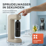 Infinity Wassersprudler mit 1,25L Edelstahlflaschen