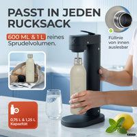 Infinity Edelstahlflasche für Aarke, Philips, Brita