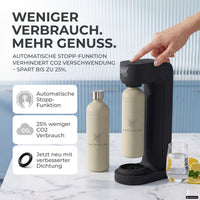 Infinity Wassersprudler mit 1,25L Edelstahlflaschen