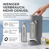 Infinity Wassersprudler mit 1,25L Edelstahlflaschen