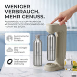Infinity Wassersprudler mit 1,25L Edelstahlflaschen