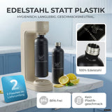 Infinity Wassersprudler mit 1,25L Edelstahlflaschen