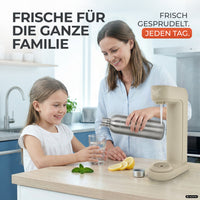 Infinity Wassersprudler mit 1,25L Edelstahlflaschen