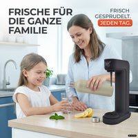 Infinity Wassersprudler mit 1,25L Edelstahlflaschen