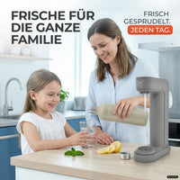 Infinity Wassersprudler mit 1,25L Edelstahlflaschen