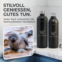 Infinity Edelstahlflasche für Aarke, Philips, Brita