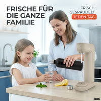 Infinity Wassersprudler mit 1,25L Edelstahlflaschen