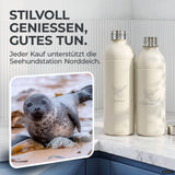 Infinity Edelstahlflasche für Aarke, Philips, Brita
