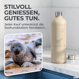 Bouteille en acier inoxydable Infinity 1,25L & 0,75L pour Aarke, Philips, Brita